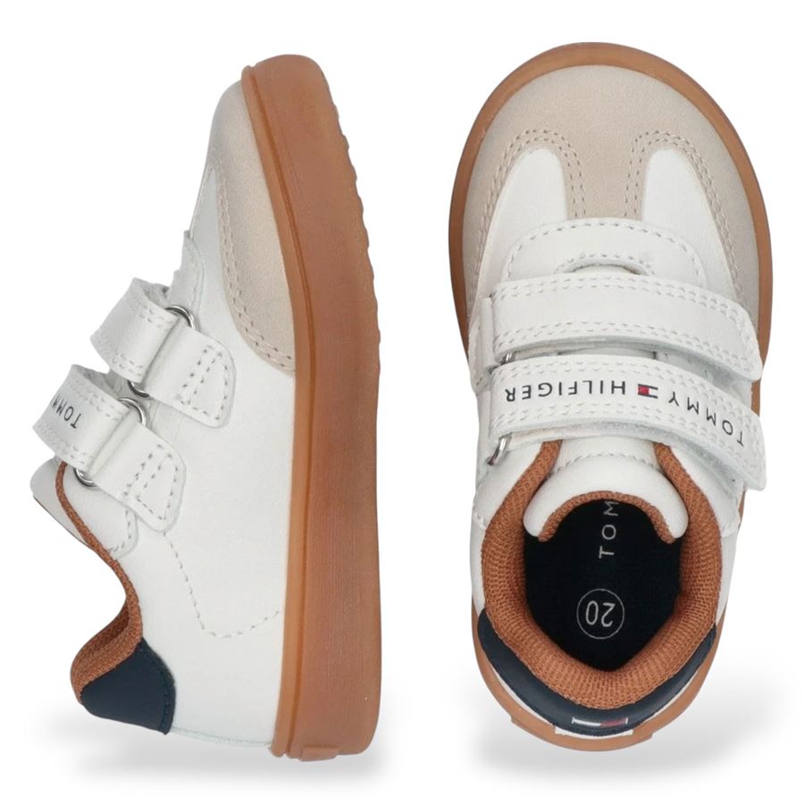 Sneakers stile retrò con doppio velcro da bambino Tommy Hilfiger | T1X9340631269B159